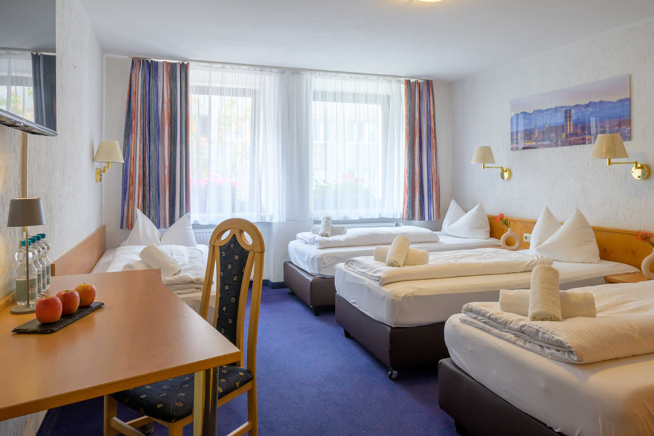 Hotel Margit, Drei Bett Zimmer / Familienzimmer Ansicht